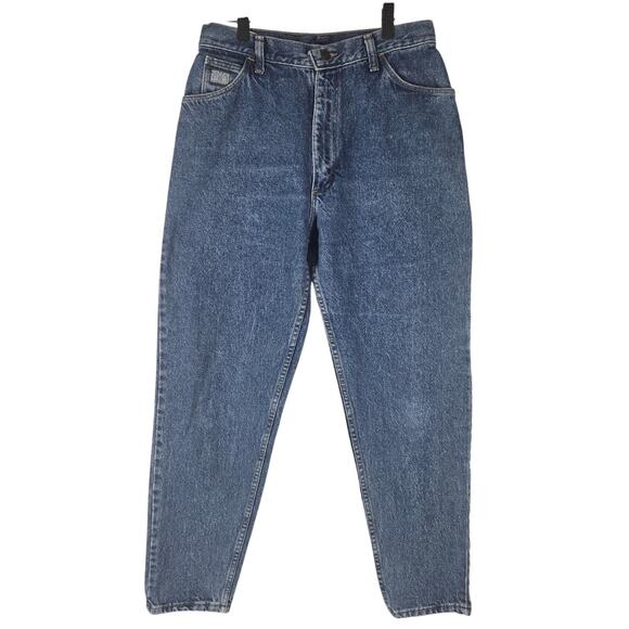 WRANGLER VINTAGE WOMEN'S HIGH-RISE TAPERED LEG JEAN SIZE 12 PETITE, 100% COTTON - Picture 1 of 15